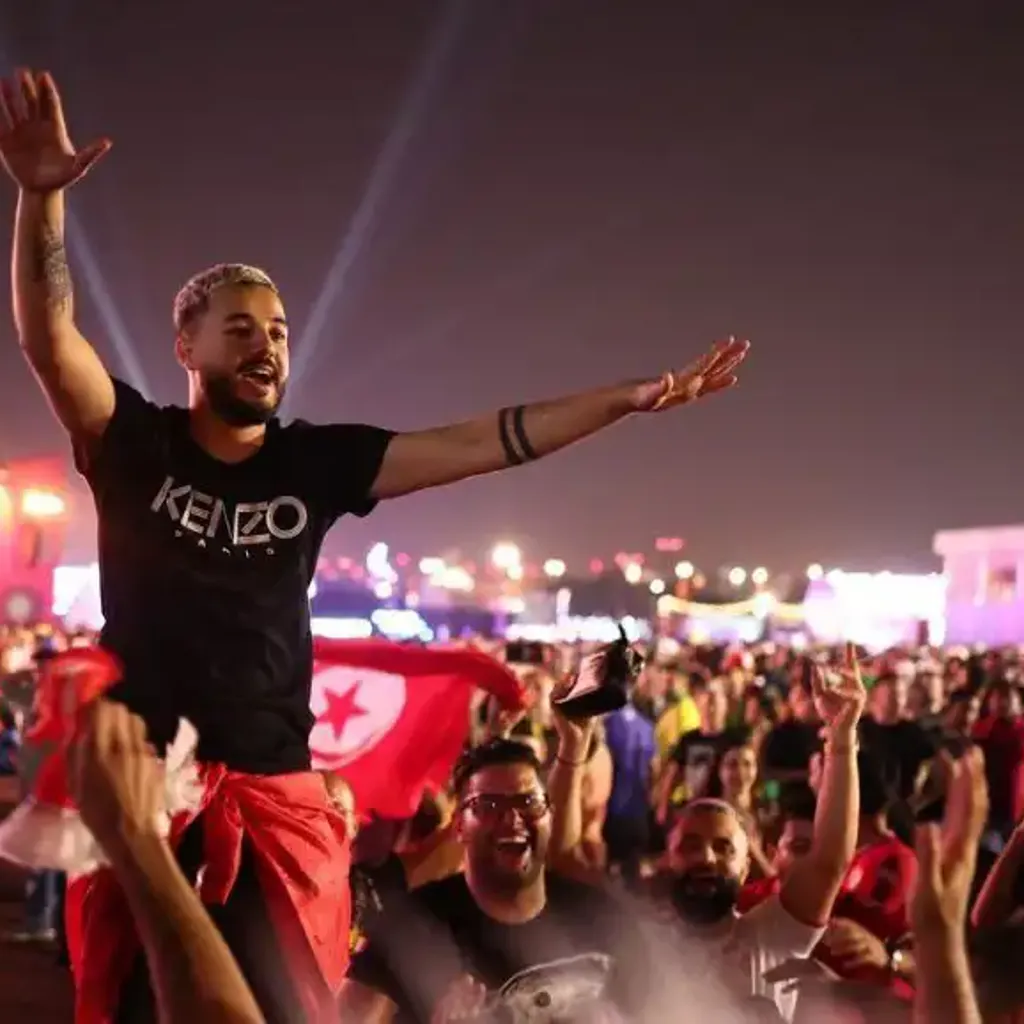 Fans in Qatar